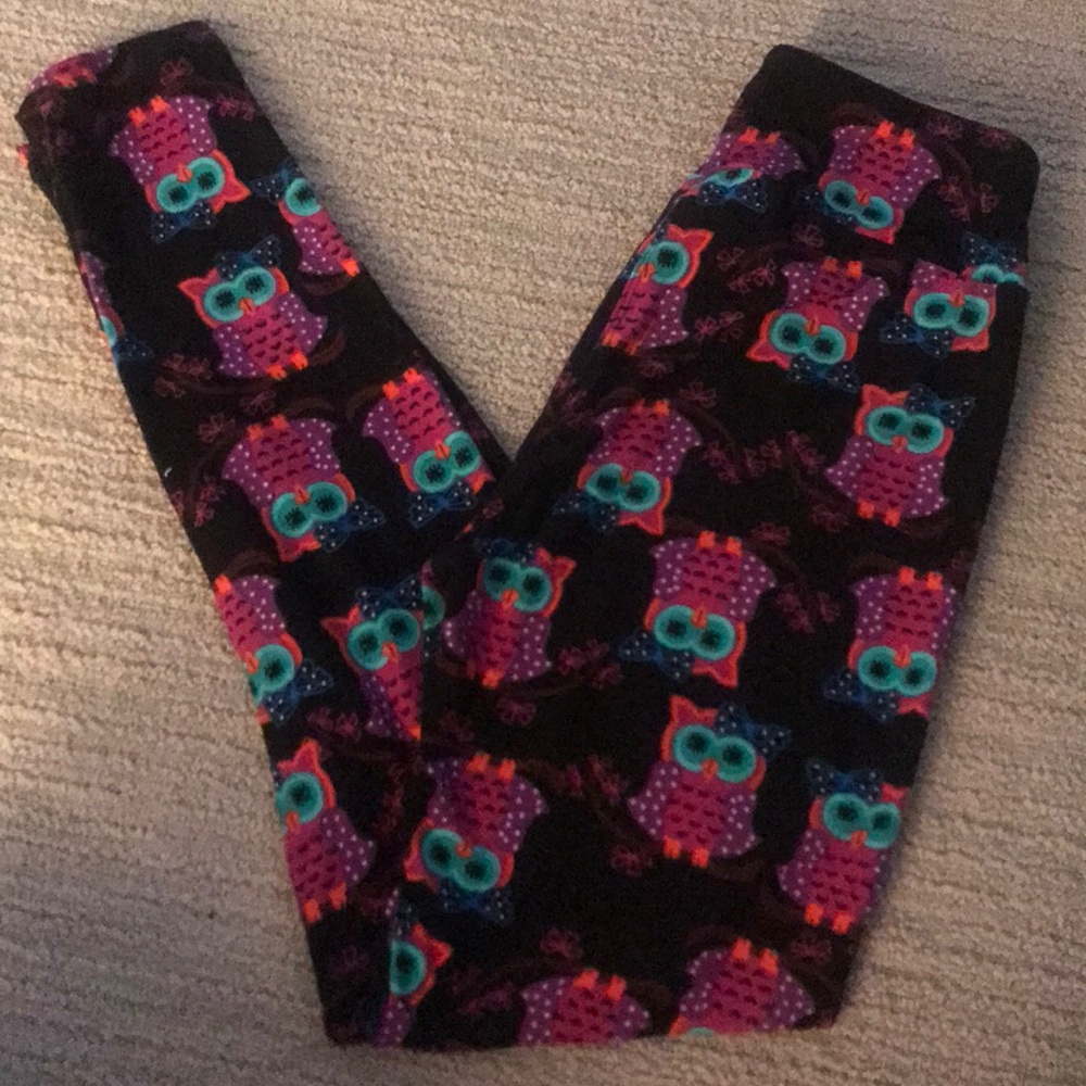 NWOT Lularoe owl leggings
